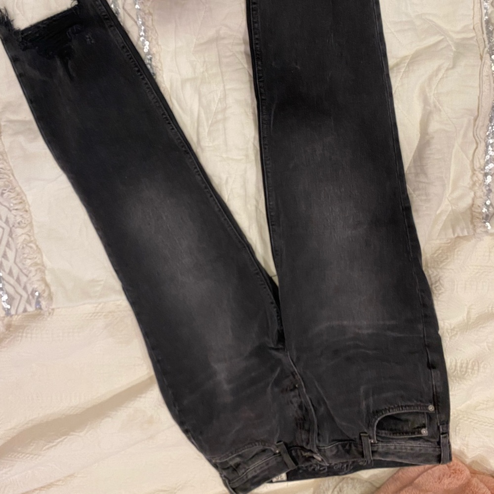 Free People Black Jeans